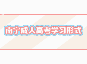南宁成人高考学习形式